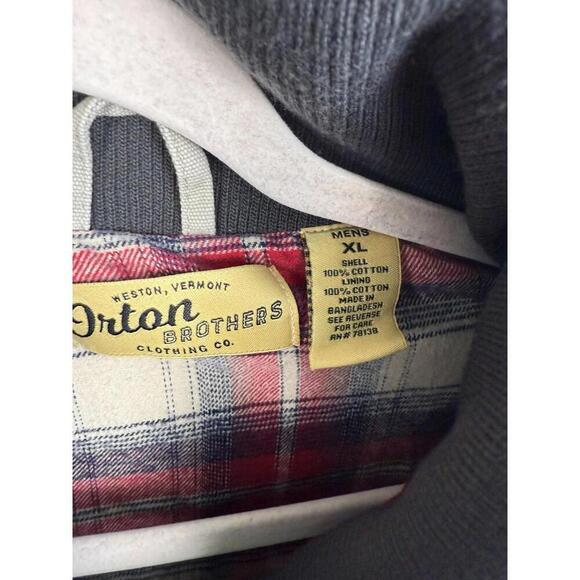 Orton Brothers Vermont Barn Coat Field Jacket Chore Flannel Lined XL - Picture 3 of 8